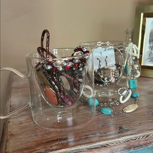 Glass coffee and jewelry extravaganza bundle